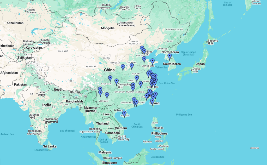 我的足迹地图